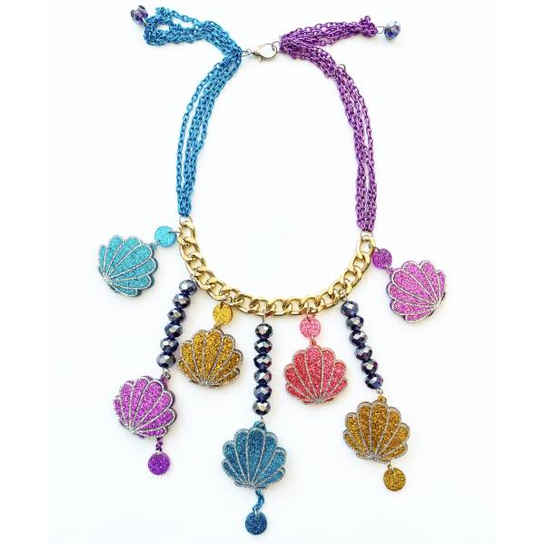 COLLANA CONCHIGLIE COLOR MULTI