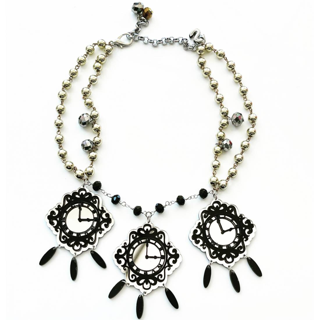 COLLANA OROLOGI ARGENTO