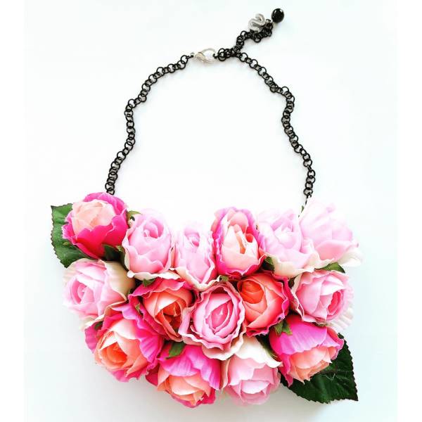 COLLANA COMPOSIT ROSE